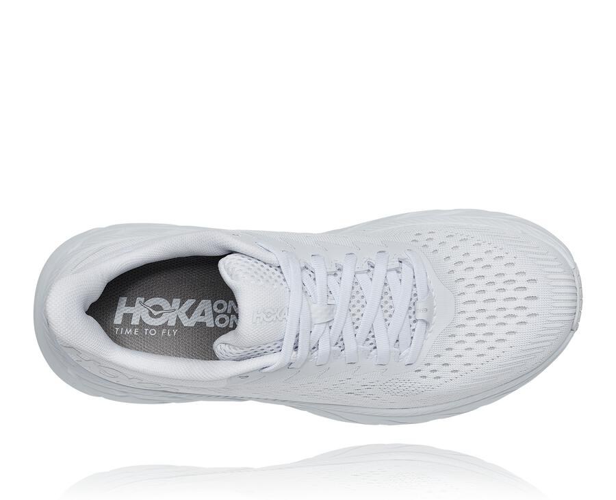 Chaussure Running Hoka One One Clifton 7 Homme - Blanche - AMW-203691